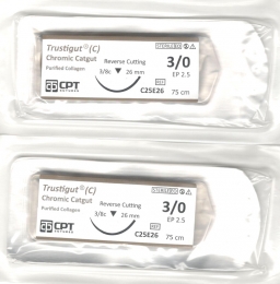 Chỉ khâu tự tiêu CPT (Chromic Catgut)